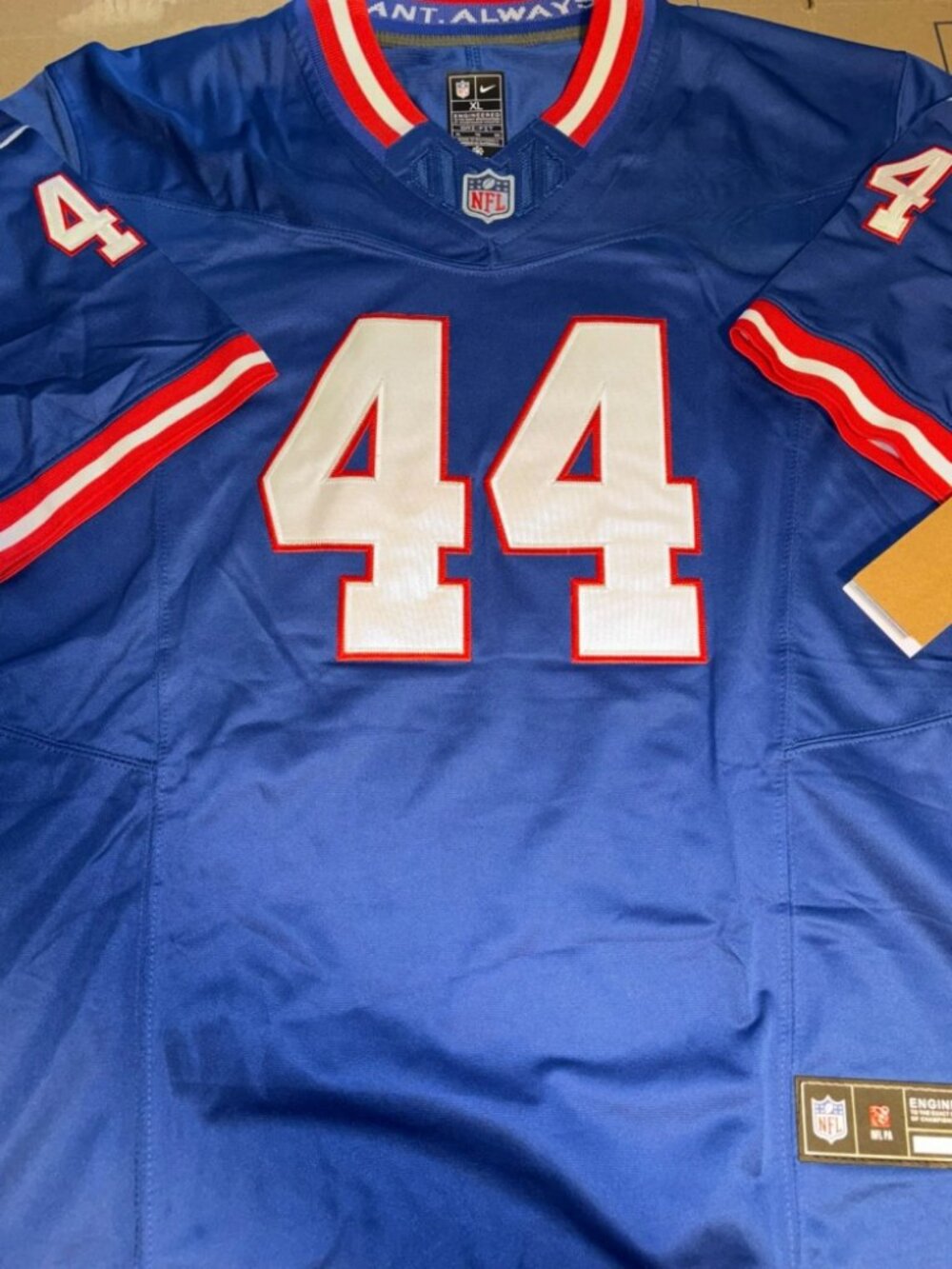 Cam Skattebo Royal Blue Stitched 44 Jersey Vapor